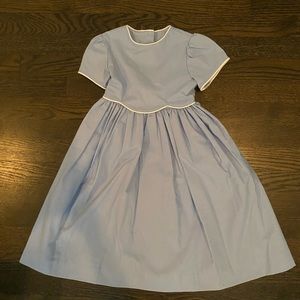 Blue dress